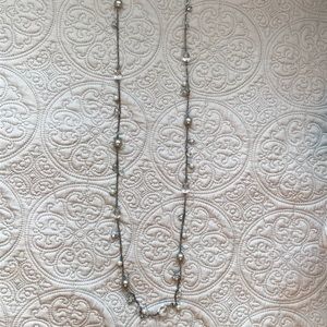 Premier Designs Silver beaded necklace